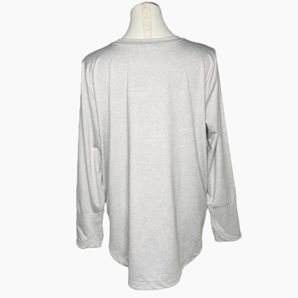 Athleta Gray Uptempo Top - Picture 3 of 10